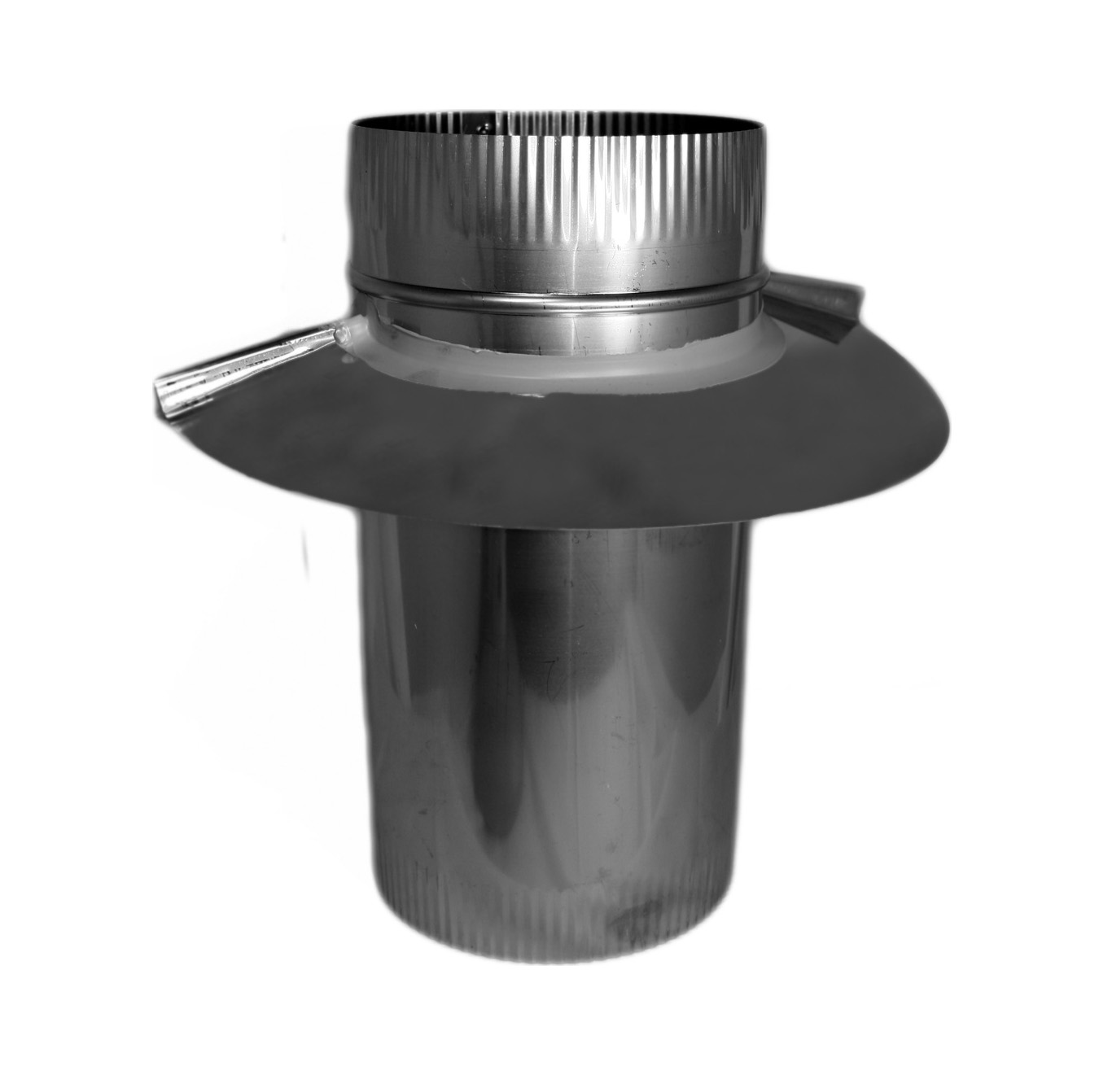 Stainless - Pipe Adapter - used for double, triple and insulated pipe