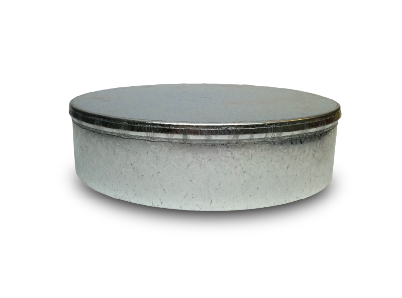 Galvanized Log Post Cap - 26 Gauge Durable Thickness (You Paint)
