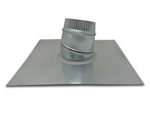 Adjustable Base - Galvanized - 4 Inch 