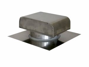 Roof Cap - Stainless Steel 12 Inch