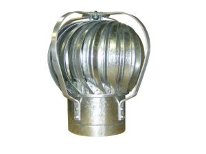 Turbine Vent - Externallly Braced - Galvanized- 8 Inch