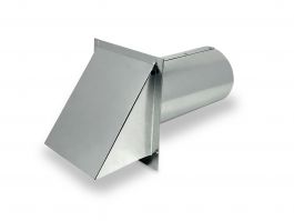 Wall Vent - Stainless Steel - 6 Inch