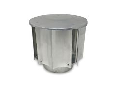 Aero Foil Vent Cap - Galvanized - 3 Inch 