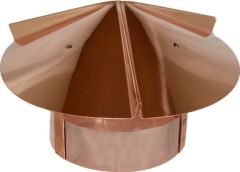 Rain Cap - Copper - 4 Inch 