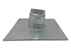 Adjustable Base - Galvanized - 4 Inch 