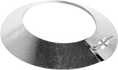 Wide Stainless Storm Collar (10 Inch)