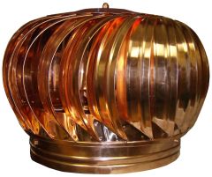 Turbine Vent - Copper - 8 Inch 