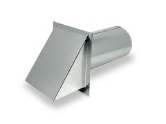 Wall Vent - Stainless Steel - 3 Inch with Screen 