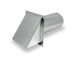 Wall Vent - Stainless Steel - 5 Inch with Damper 