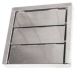 Flush Metal Louvered Wall Vent Cap 8 