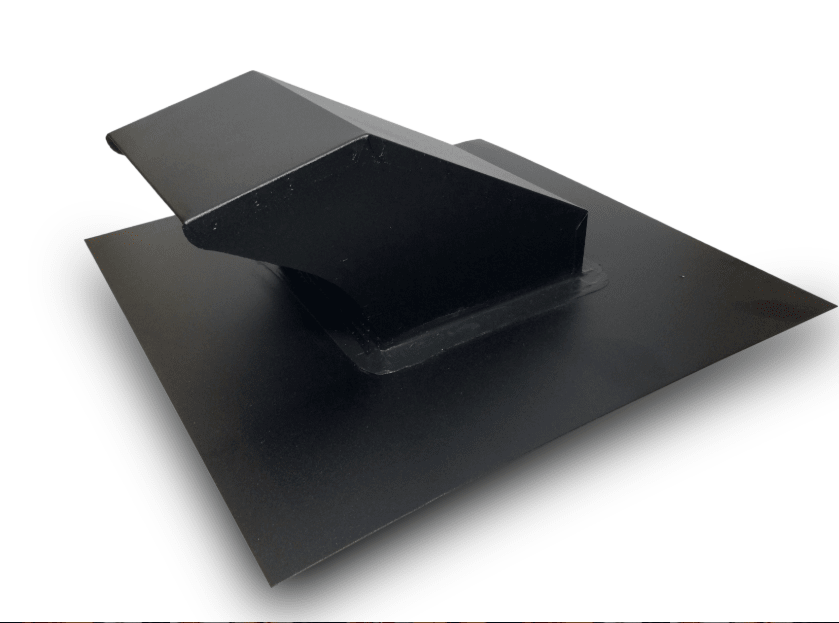 Roof Vent - Dampered - Black - 6 Inch-group | Luxury Metals
