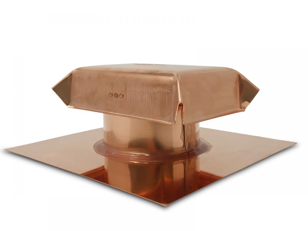 Roof Vent Copper 5 Inch Luxury Metals
