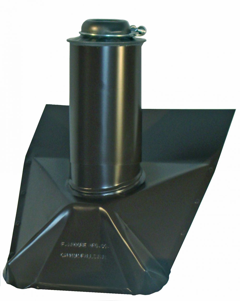 Pipe Boot - Black - Standard Pitch - 2 Inch | Luxury Metals
