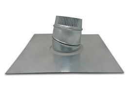 Adjustable Base - Galvanized - 6 Inch | Luxury Metals