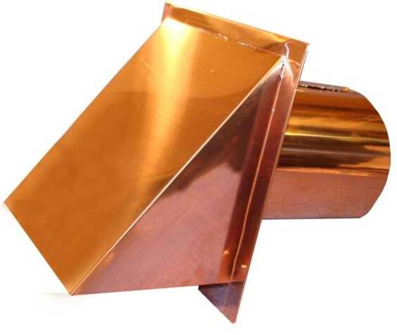 copper wall vent