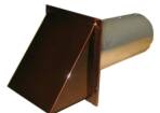 brown powder coated dryer vent