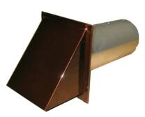 brown powder coated vent