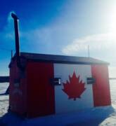 vent on top of a Canadian shack