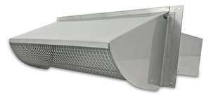 Galvanized Energy Saver Magnetic Damper Wall Vents