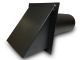 Black Deluxe Dryer Vent (4 Inch) Magnet Damper and Wind Guard