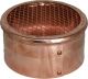 Round Eave Vent - Copper - 8 Inch 