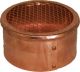 Round Eave Vent - Copper - 4 Inch 