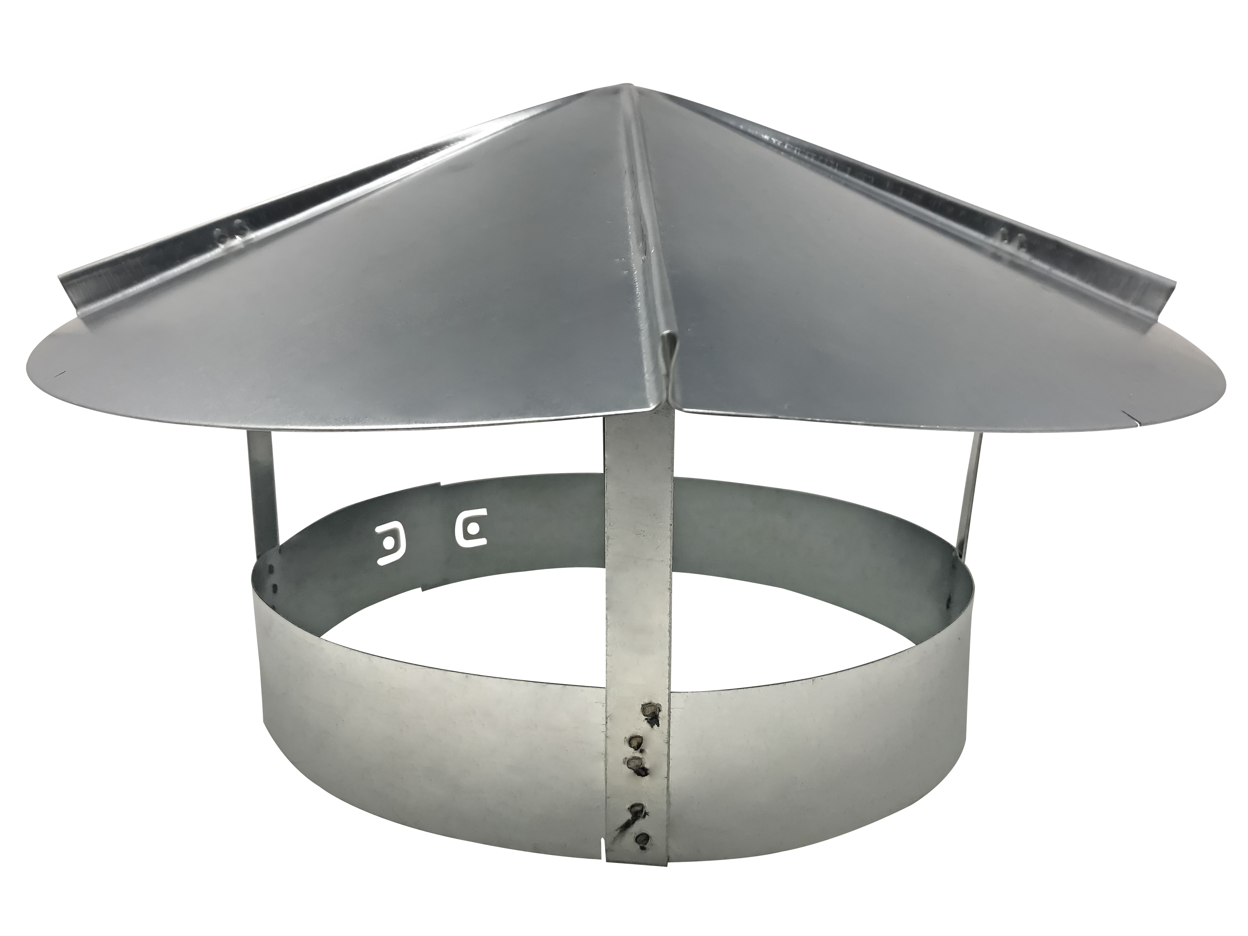 Rain Cap Galvanized 7 Inch
