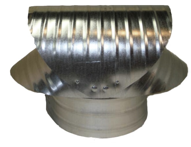 Vacuum Cap Galvanized 12 Inch