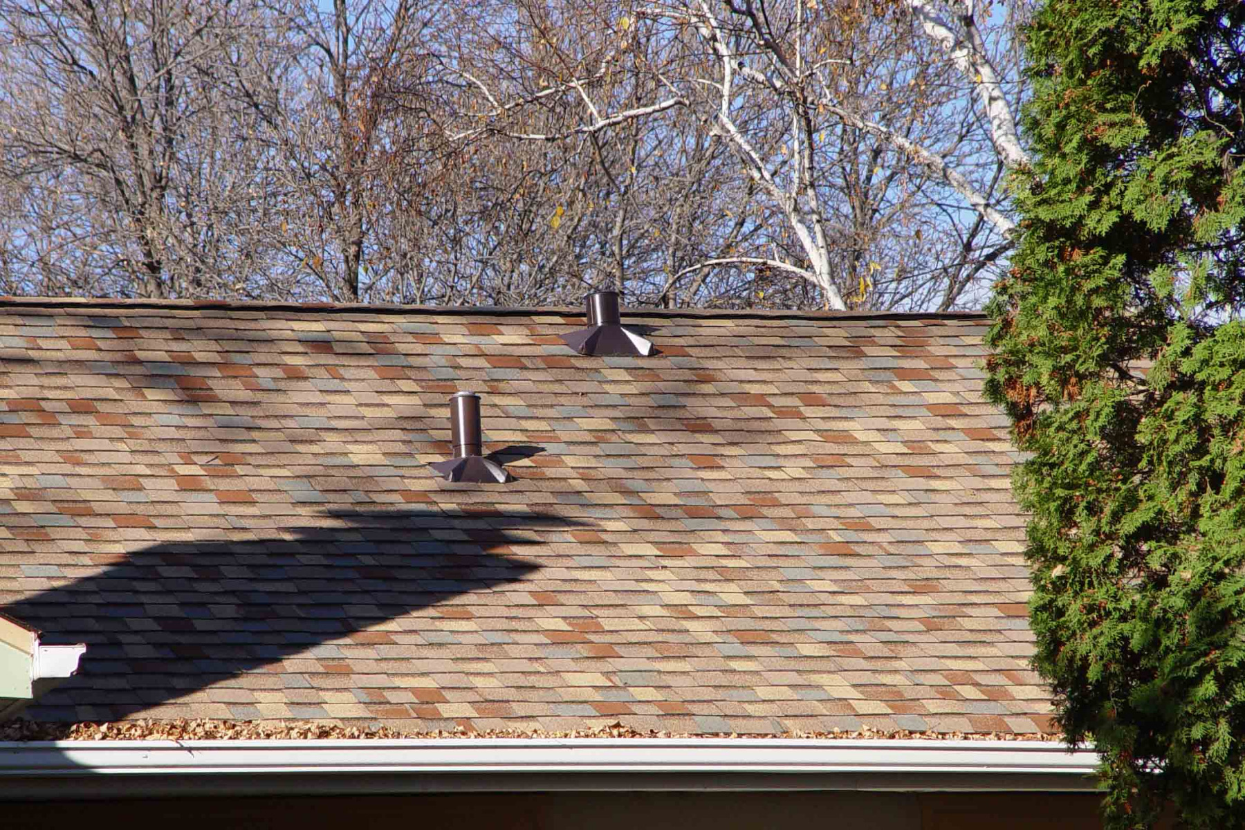 installed outside vent cover