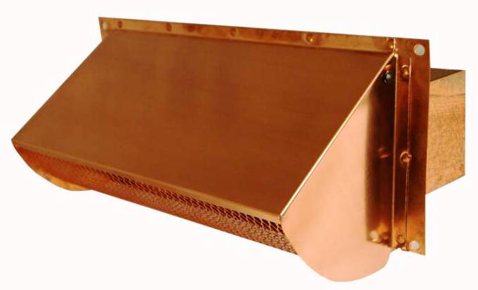 copper roof vent