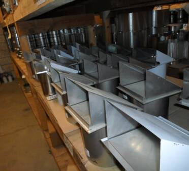Stainless Steel Side Wall Vent Caps