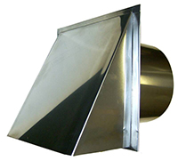 stainless flap vent